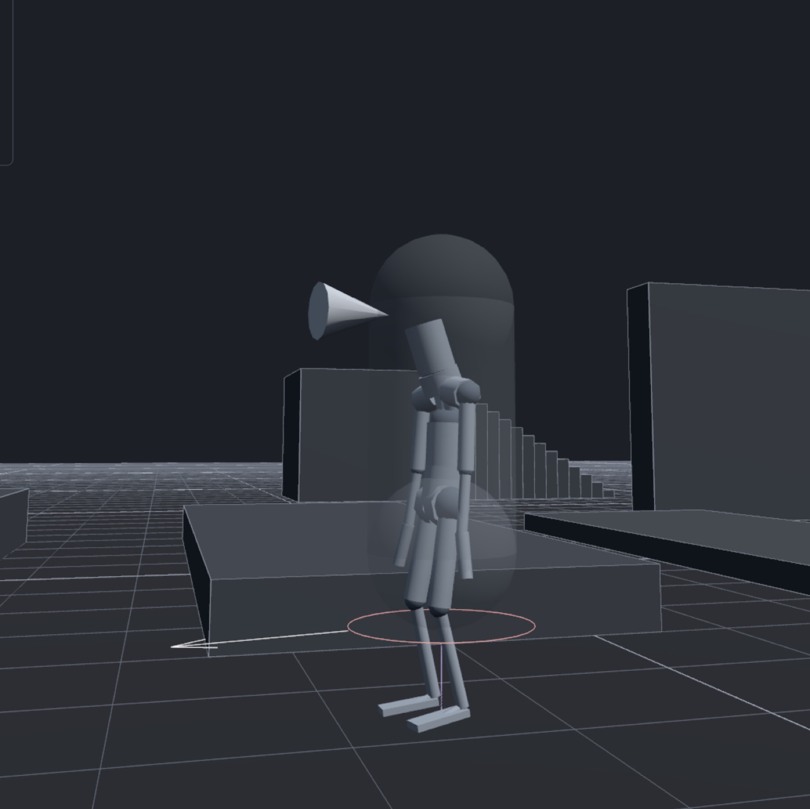Player character physics