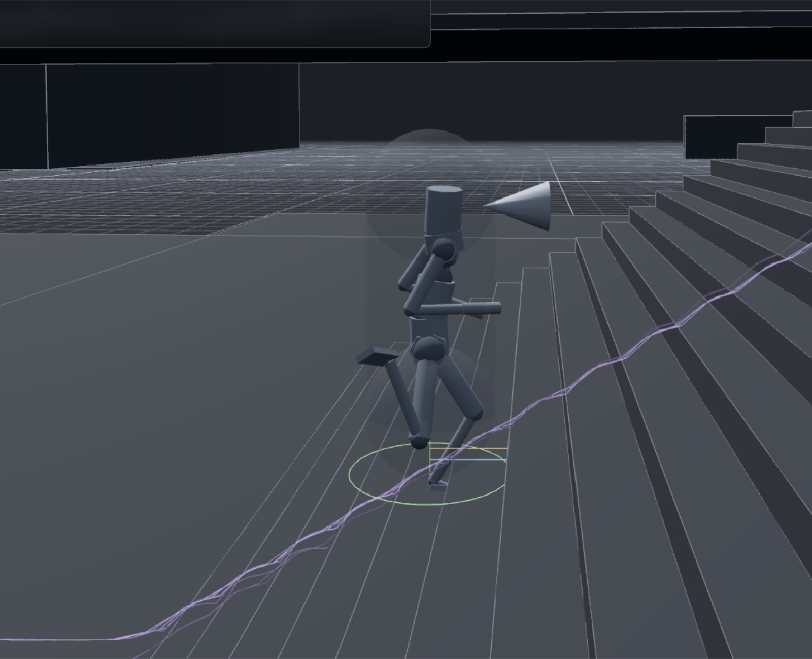 Player character physics