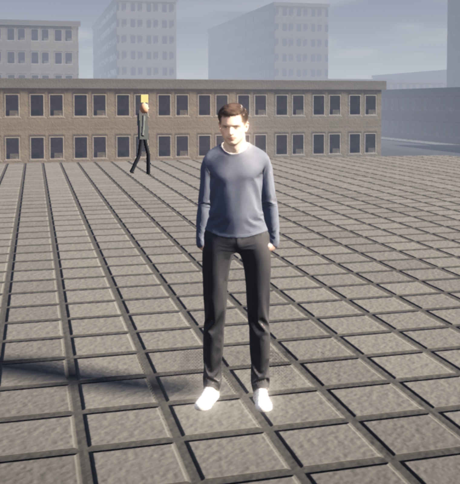 A failed attempt at a new character model