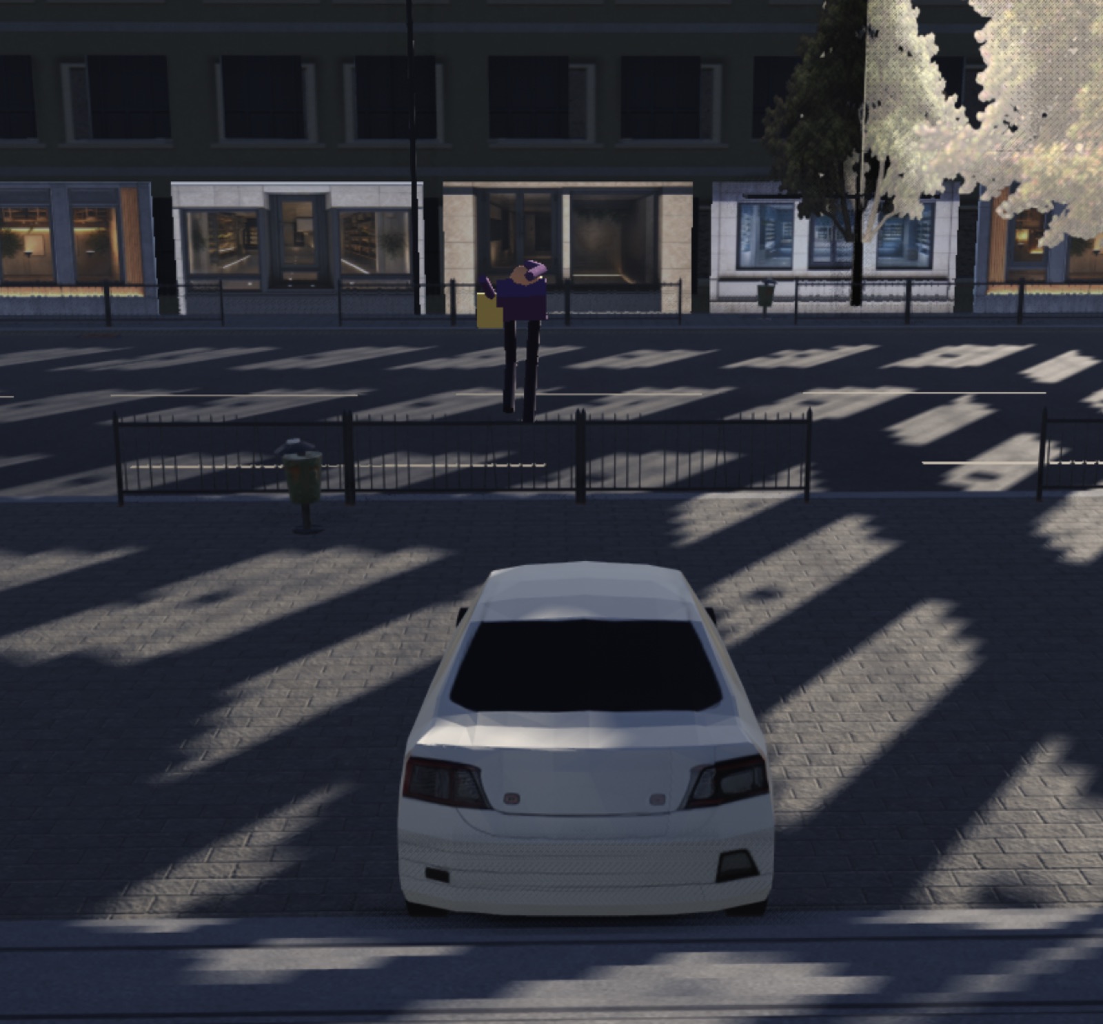The first car model and the fight against buildings full of holes